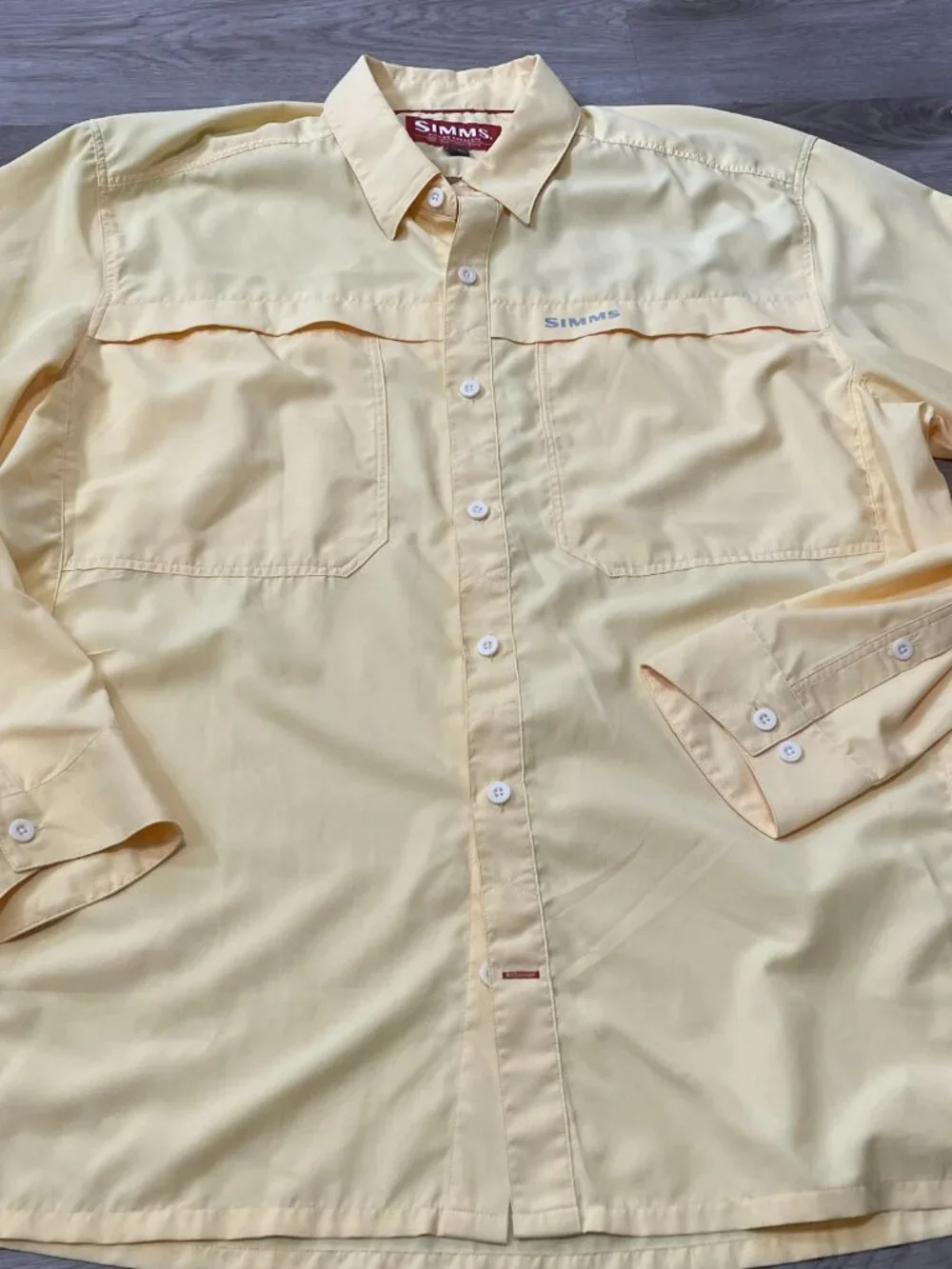Simms Fishing Shirt XL - Picture 8 of 9